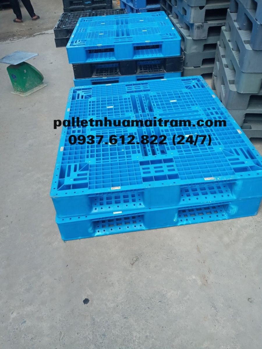 Pallet nhựa cũ Cà Mau đa dạng mẫu mã, chất lượng mới từ 95%