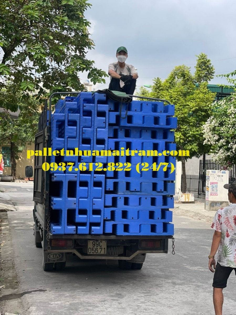 Cung cấp pallet nhựa cũ Cần Thơ giá siêu rẻ, giao hàng cực nhanh