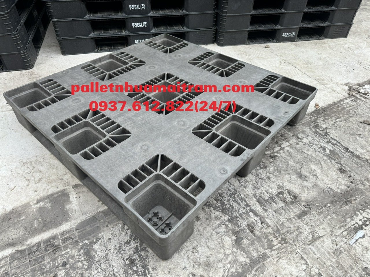 Pallet nhựa cũ Khánh Hoà giá rẻ cạnh tranh, liên hệ 0937612822 (24/7)