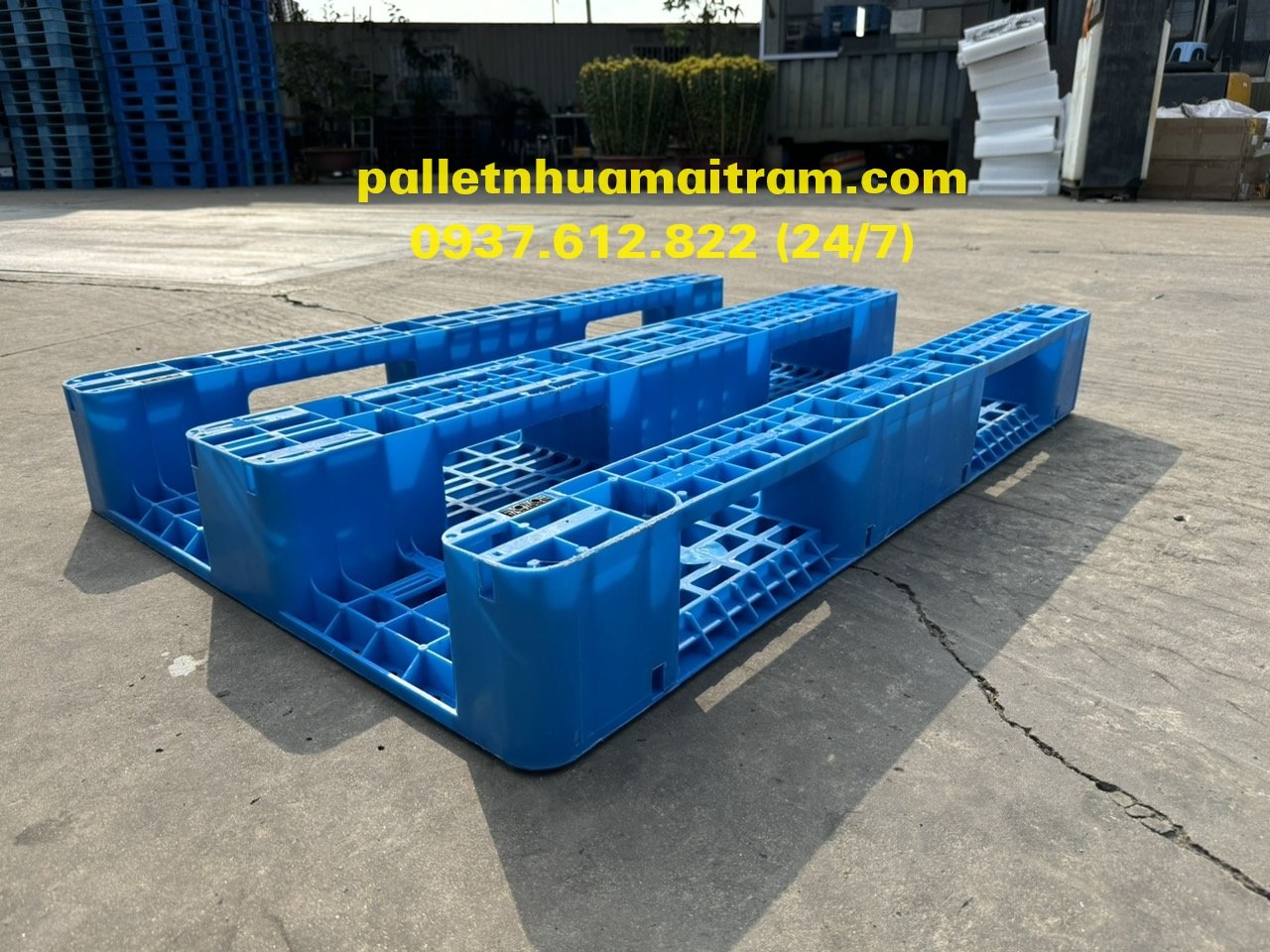 Hiệu quả kho bãi và tính bền vững của pallet nhựa cũ Kon Tum