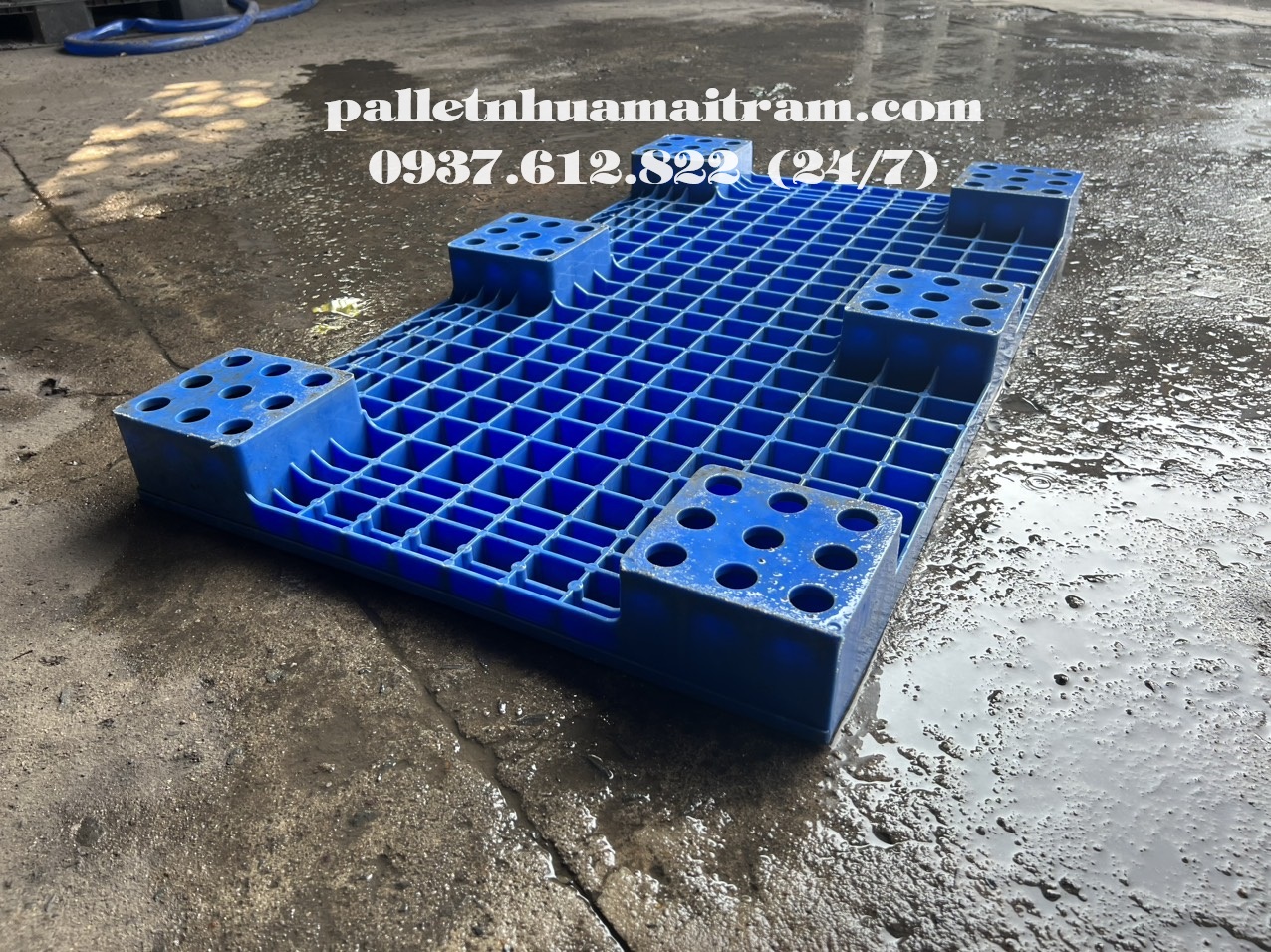 Địa chỉ mua pallet nhựa cũ Trà Vinh giá sỉ, giao hàng miễn phí