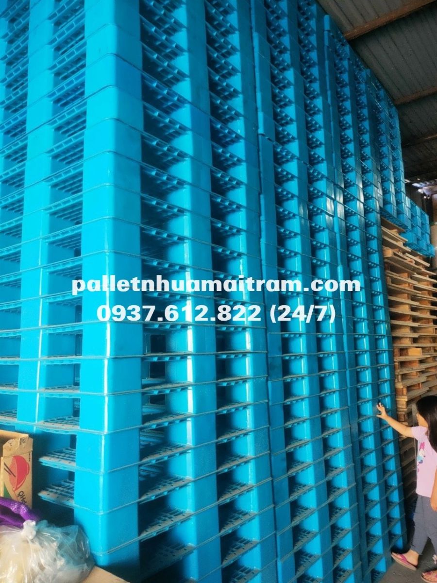 Pallet nhựa đã qua sử dụng chất lượng cao, liên hệ 0937612822 (24/7)