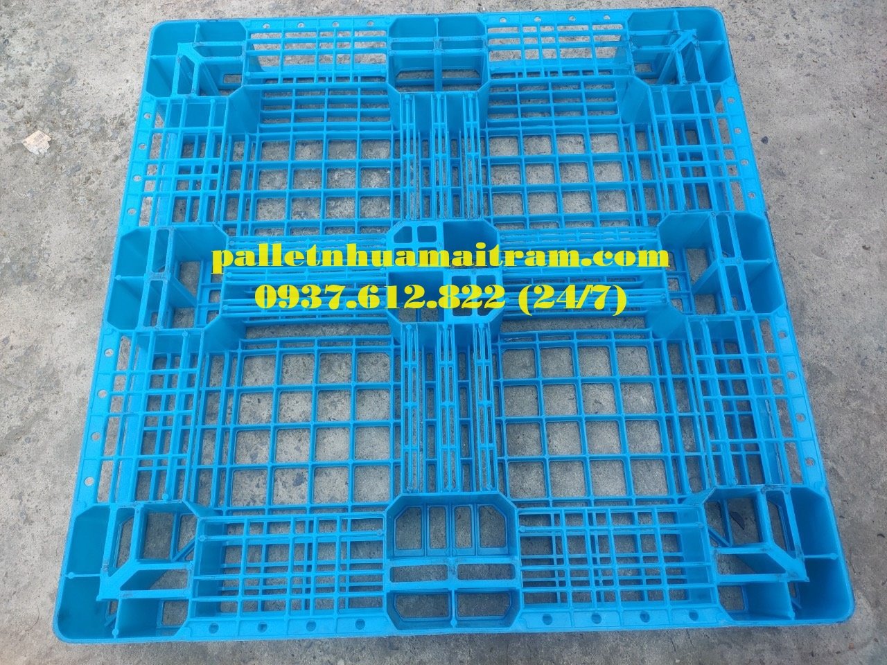 Pallet nhựa đã qua sử dụng chất lượng cao, liên hệ 0937612822 (24/7)