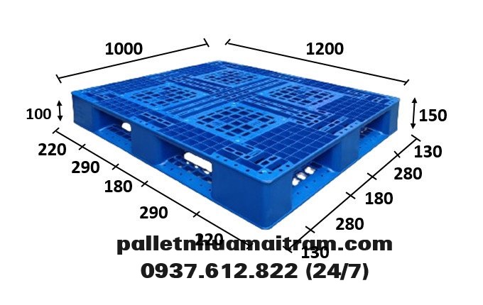 Ở đâu bán pallet nhựa kê hàng bền đẹp, chất lượng?