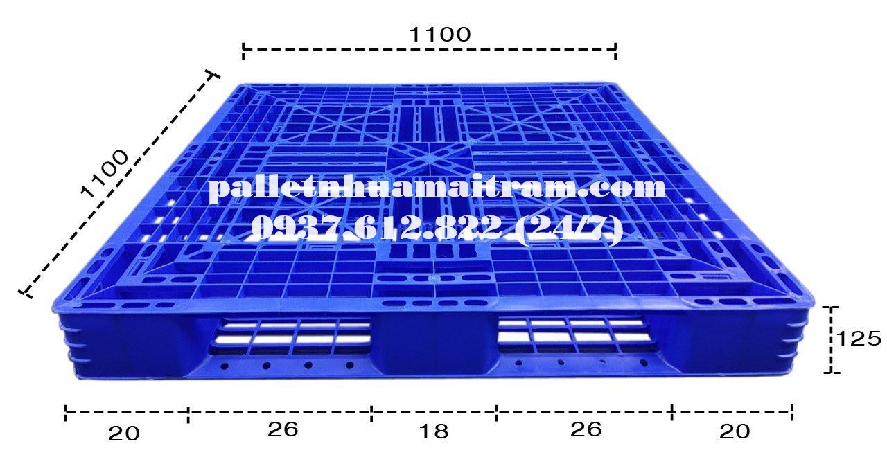 Nên cân nhắc những yếu tố nào khi chọn pallet nhựa liền khối?