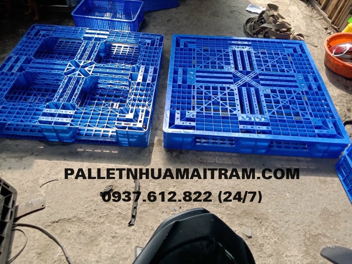 Vì sao pallet nhựa màu xanh được nhiều khách hàng lựa chọn?