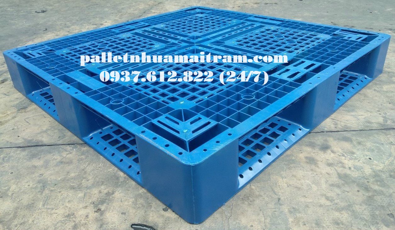 Pallet nhựa mới 1100x1100x150mm