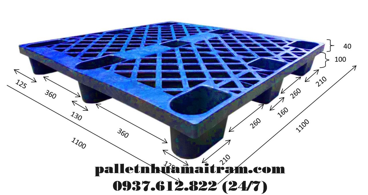 Pallet nhựa nặng bao nhiêu kg?