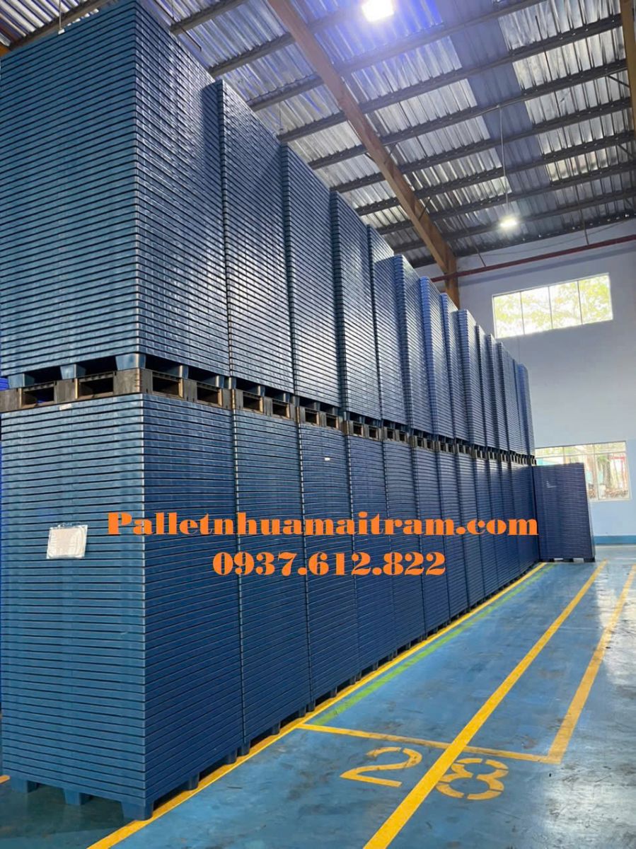 Pallet nhựa tại Long Khánh giá rẻ sập sàn