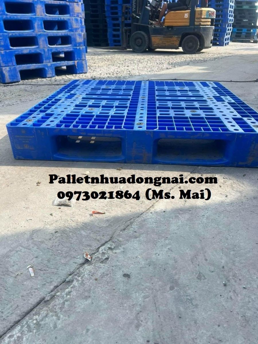 Thu mua pallet nhựa cũ TPHCM giá cực tốt, vận chuyển nhanh