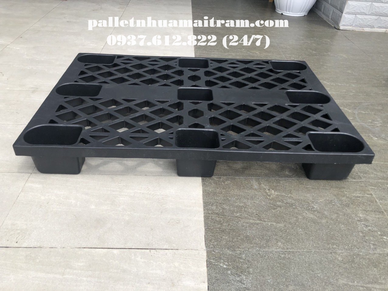 Pallet nhựa mới kích thước 800x1200x140mm