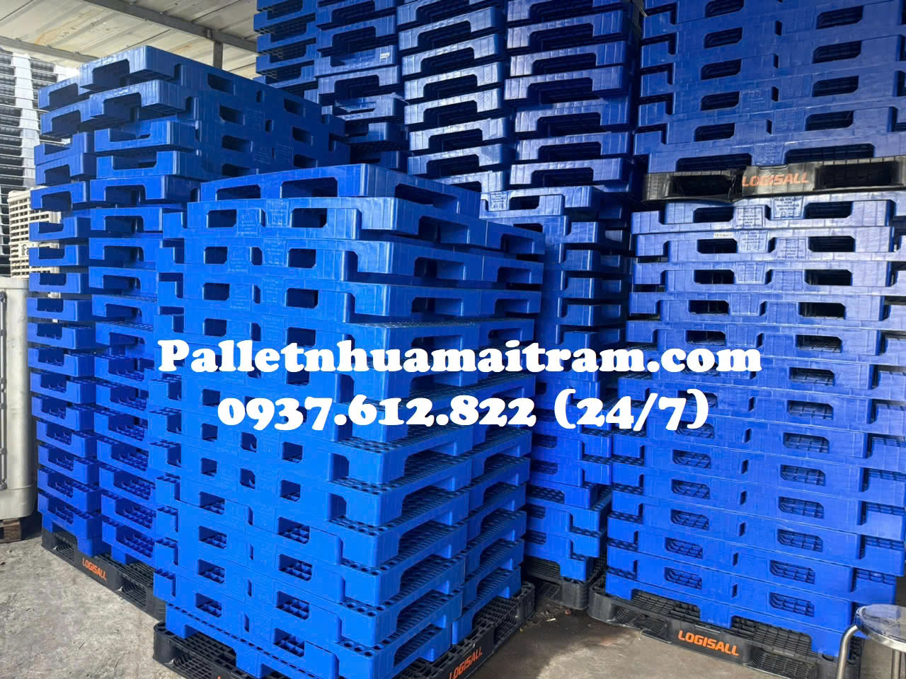 Pallet nhựa tại Long Thành giá rẻ, chất lượng mới 95%