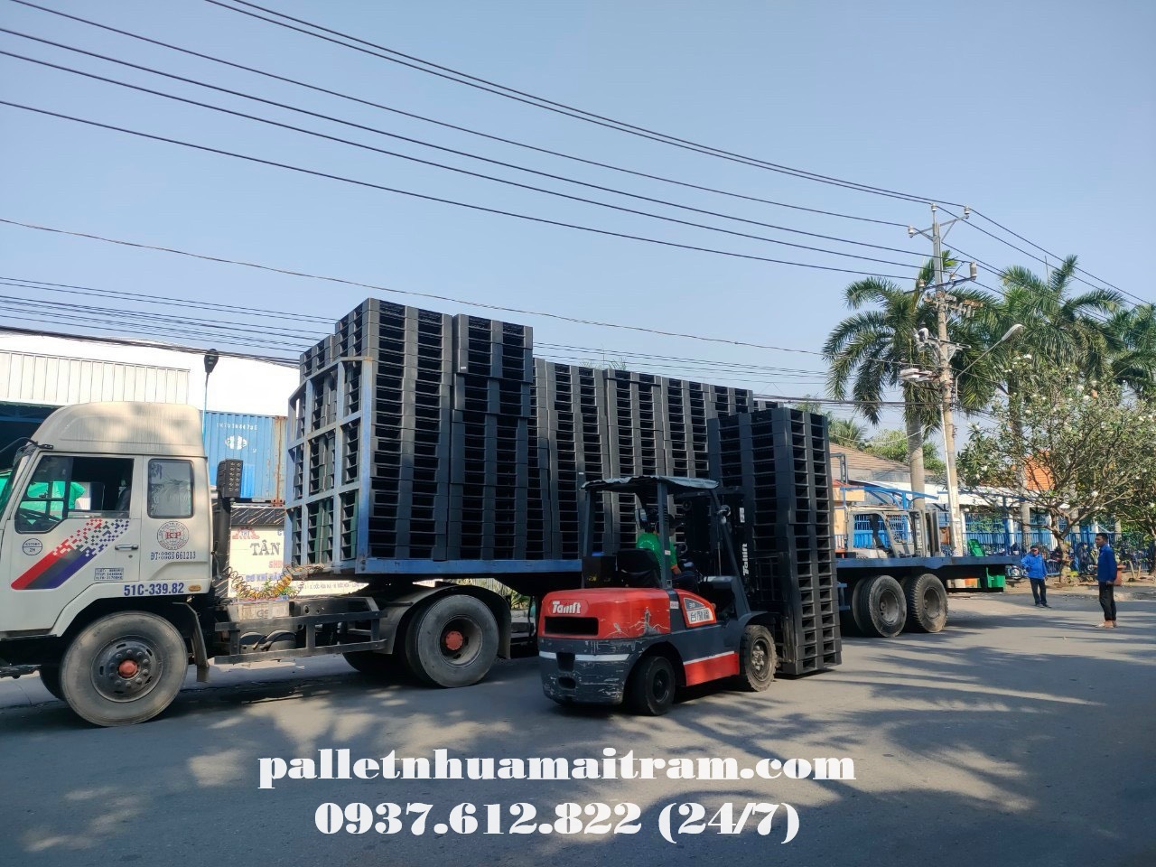 Quy trình nhà máy sản xuất pallet nhựa